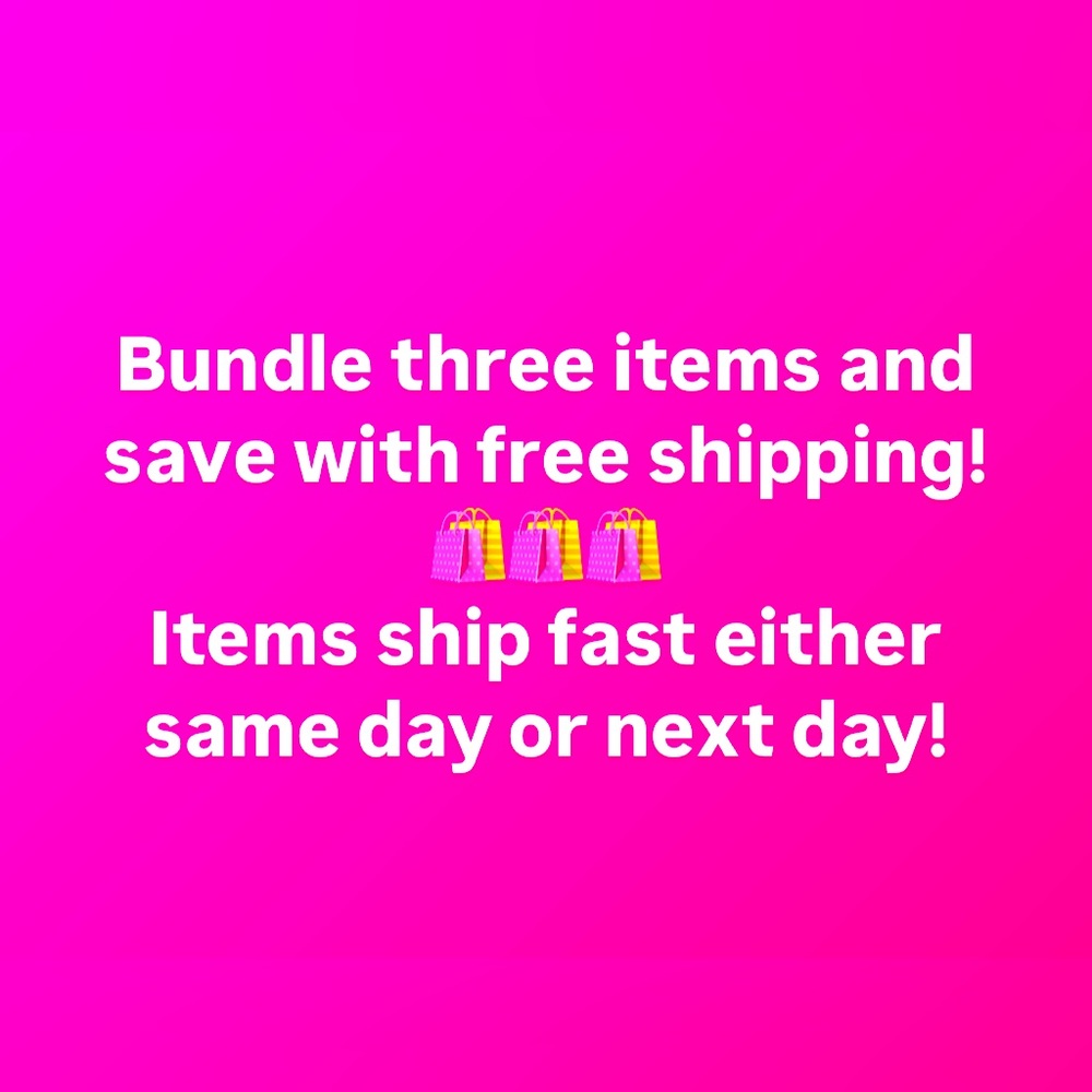 Bundle and save! FREE SHIPPING